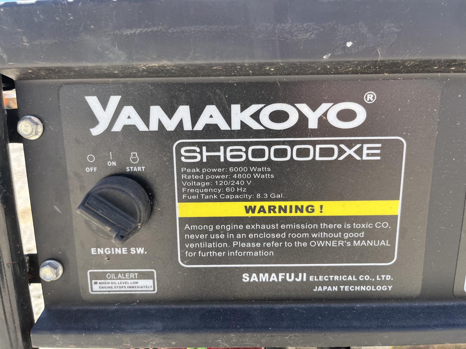 PLANTA DE LUZ YAMAKOYO SH6000DXE